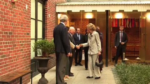 Queen Sofia Institute presents a program on Spain's influence in the US, Nueva Y Stock Footage 290985486