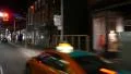 Queen Street West from a Streetcar Night Toronto 4k or 4k+ Resolution