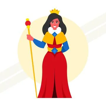 Queen-vector Stock Illustration