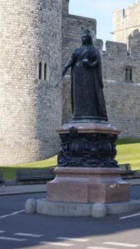 Queen Victoria Statue Stock Photos