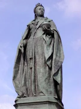 Queen Victoria Statue Stock Photos