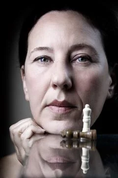 The queen wins Stock Photos