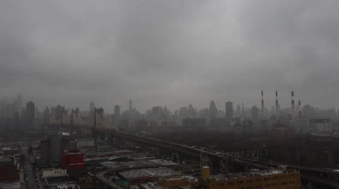 Queens 59th Street Bridge Timelapse 库存影片 34479040