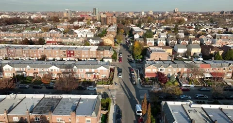 Queens Aerial Drone 库存影片 167440538