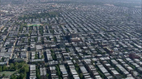 Queens aerial Stock Footage