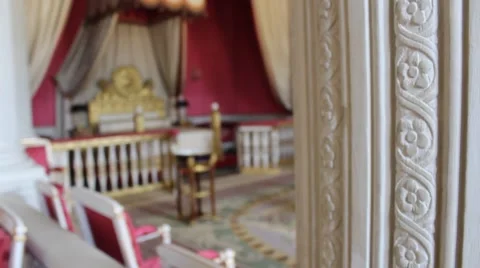 Queen's Apartment in Versailles Stock Footage 61865520
