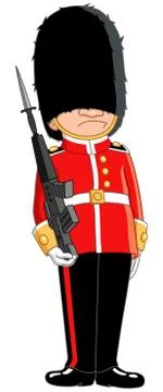 Queens guard Stock Illustration