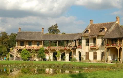 The Queen's Hamlet - Versailles Stock Photos