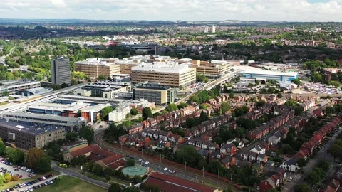 Queen's Medical Centre Stock Footage 206851498