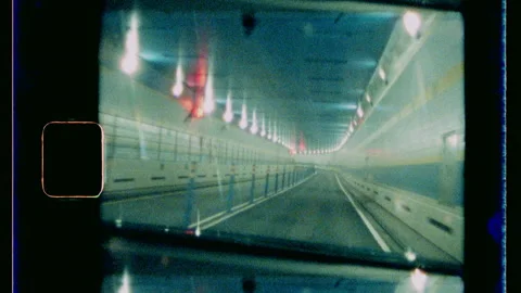Queens Midtown Tunnel / Super 8mm Stock Footage