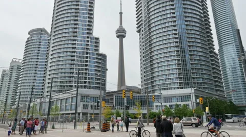 Queen's Quay - Toronto Canada Stock Footage 50866600