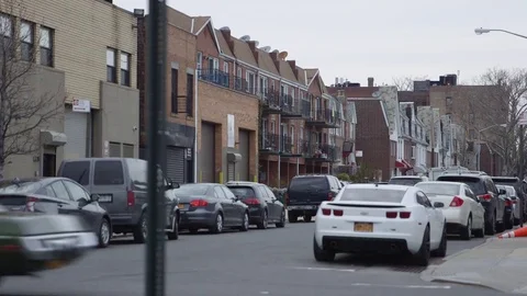 Queens street corner Stock Footage 74109279