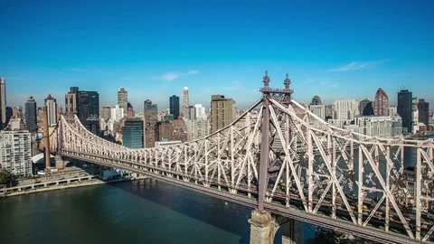 Queensboro Bridge Stock Footage 83527755