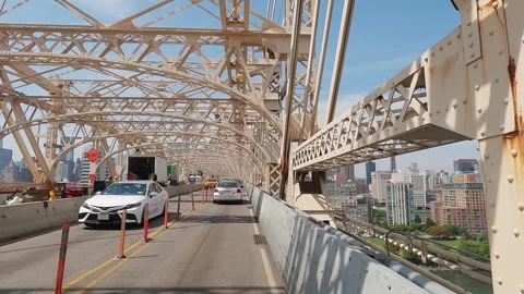 Queensboro Bridge Stock Footage 253722790