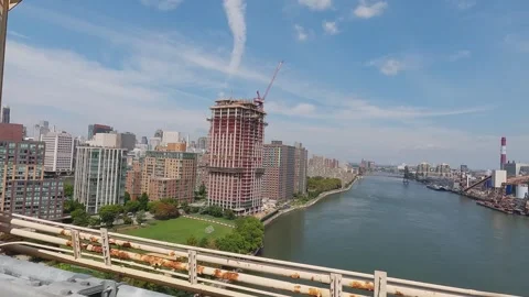 Queensboro Bridge Stock Footage 253722901