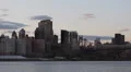Queensboro Bridge, New York City Skyline, Panorama, Skyscrapers, East River HD Footage