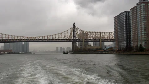 Queensboro Ravenswood Hyperlapse Stock Footage 231644109
