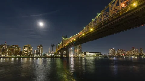 Queensboro Tramway Timelapse (Four of Four) Stock Footage 237664823