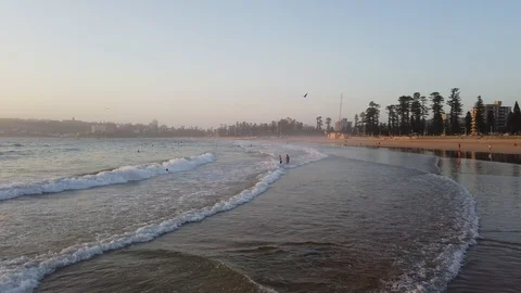 Queenscliff Beach, Sydney Stock Footage 102580954
