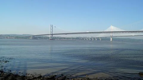The Queensferry Crossing Stock Photos