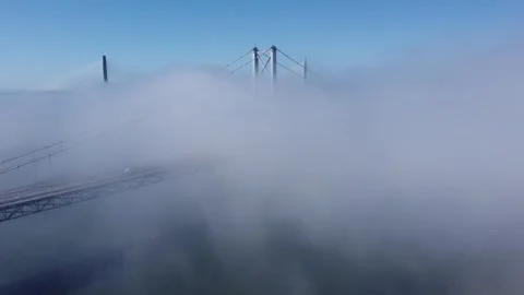 The Queensferry Crossing in Scotland Stock Footage 337235774