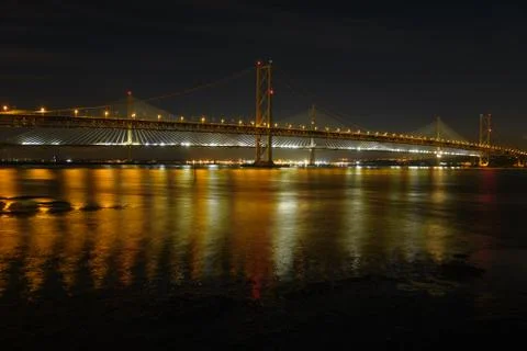 Queensferry Forth Bridge Stock Photos