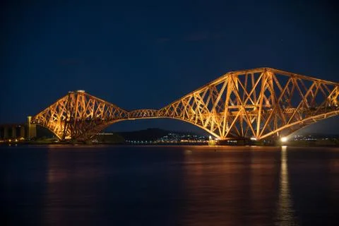 Queensferry Forth Bridge Stock Photos