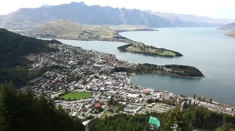 Queenstown Stock Footage 25900399