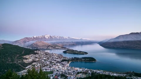 Queenstown Stock Footage 85663567