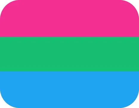 Queer Lgbt Pride Flag Rounded Icon Illustrazione stock