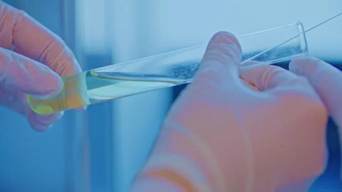 Quemistry Labaratory 스톡 동영상 300614525