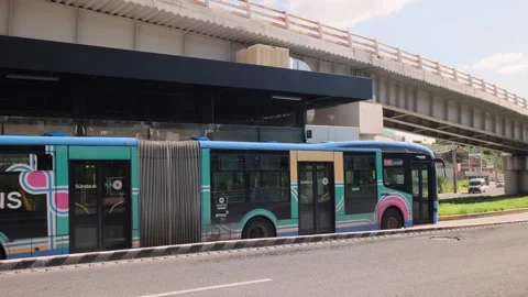 Queretaro Bus Clips Stock Footage 280603598