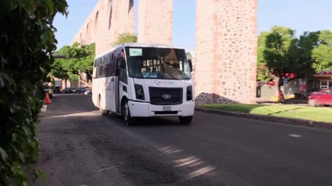 Queretaro Bus Clips Stock Footage 280620829