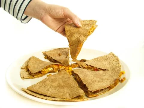 Quesadilla Foto stock