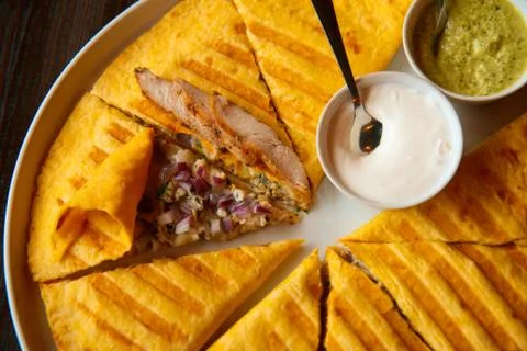 Quesadilla Foto stock