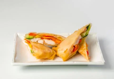 Quesadilla on a plate Stock Photos