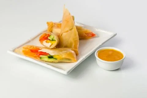 Quesadilla on a plate Stock Photos