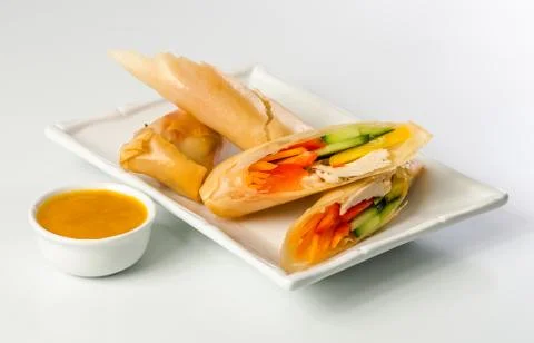 Quesadilla on a plate Stock Photos