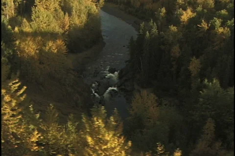 Quesnel Trestle with rainbow Stock Footage 147501