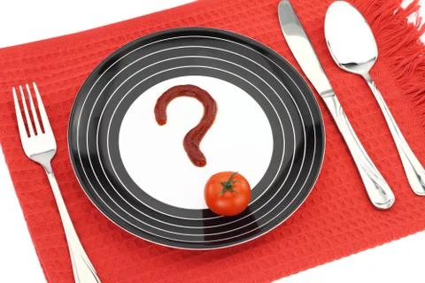 Question about food Stock Photos