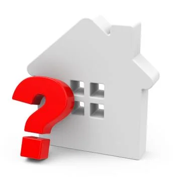 Question about house Stock Illustration