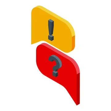 Question and answer chat bubbles showing problem solving 스톡 일러스트