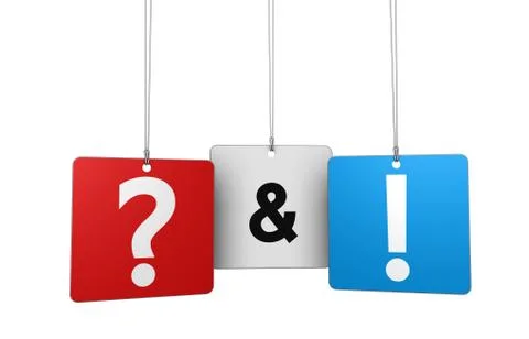 Question and answer concept Stock Illustration