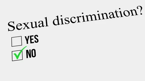 Question and answer. Sexual discrimination – No. Survey. Stock Footage 111426956
