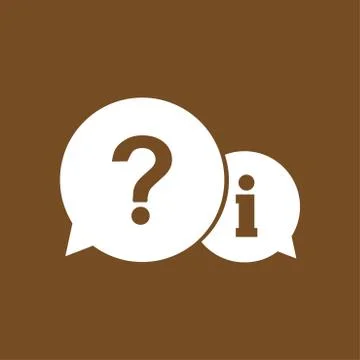 Question and exclamation messages Stock Illustration