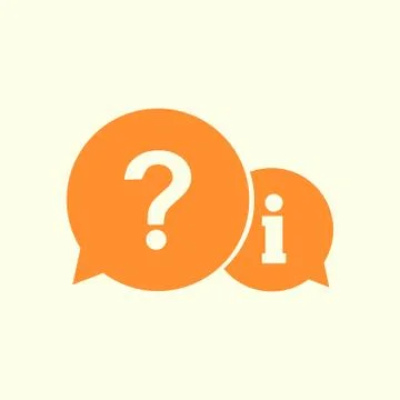 Question and exclamation messages. Stock Illustration