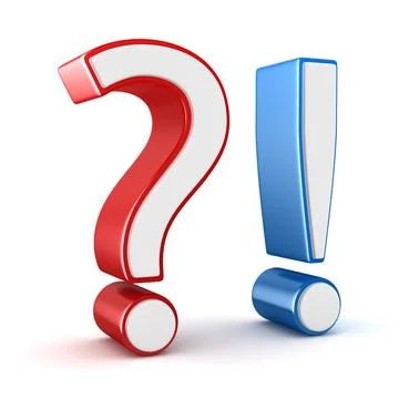 Question and Exclamation Symbol Question and Exclamation Symbol , This is ... Stock Photos