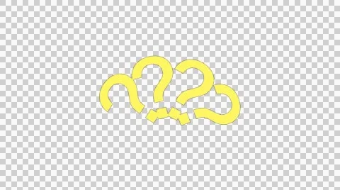 Question animation alpha Stock Footage 41543766