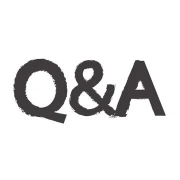 Question &amp; answer icon Illustrazione stock