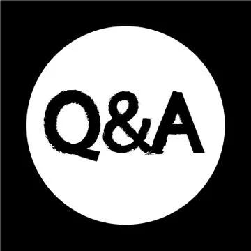 Question  answer icon Illustrazione stock